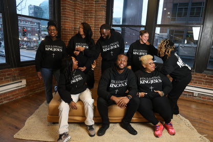 FOLLOWING KING JESUS HOODIE