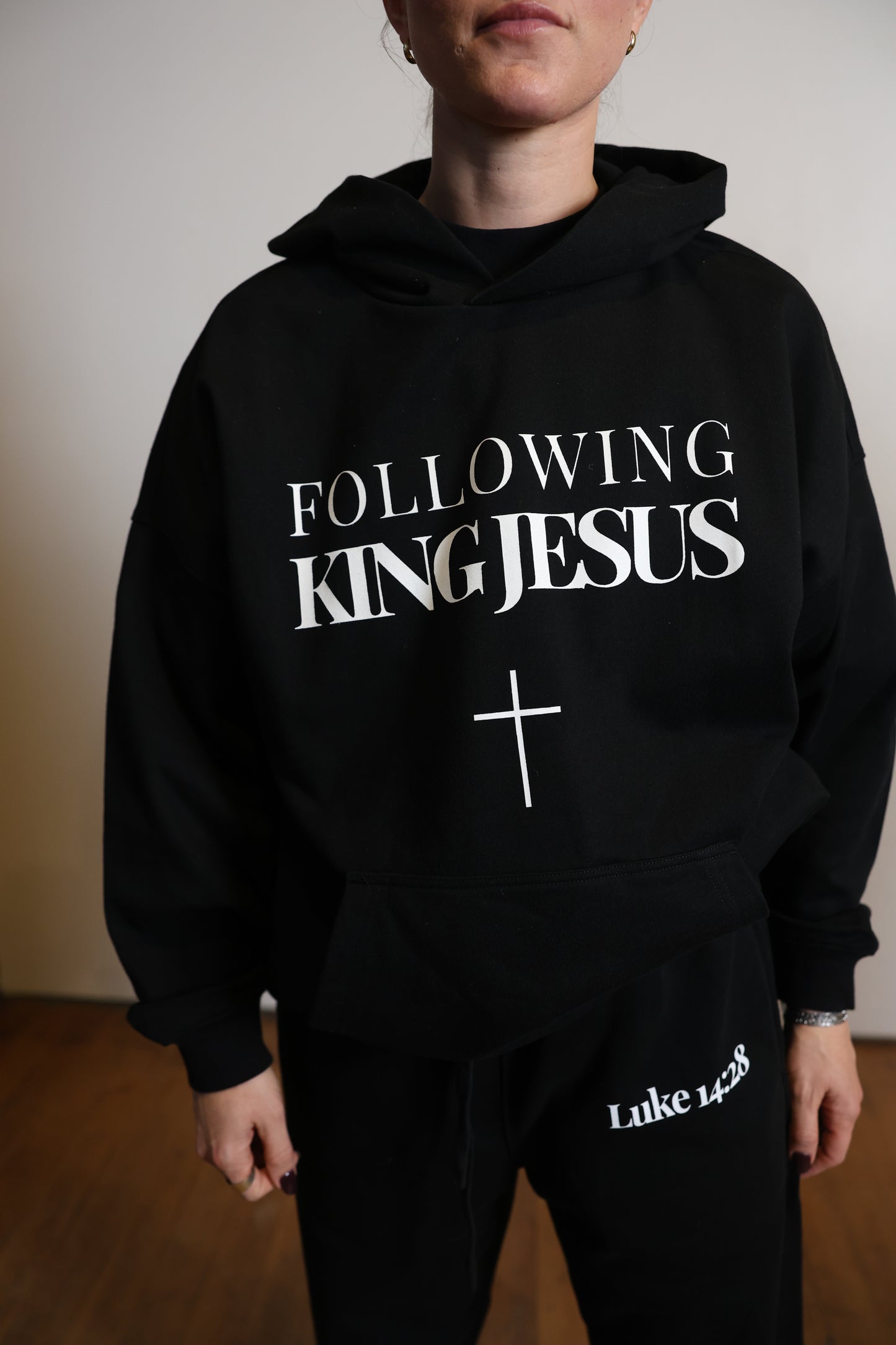 FOLLOWING KING JESUS HOODIE