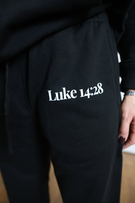LUKE 14:28 SWEATPANTS